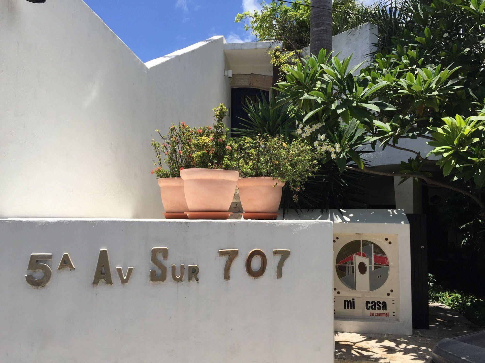 Mi Casa En Cozumel Hotel Buitenkant foto